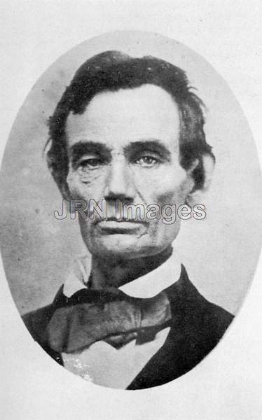 Abraham Lincoln, 1858 Ambrotype