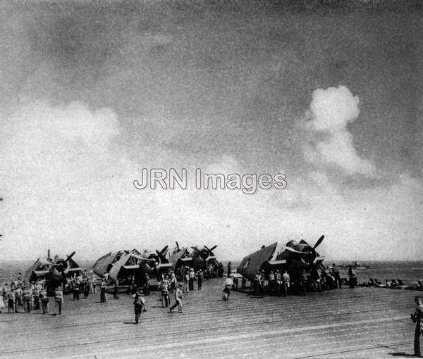 USS Wasp, August, 1942