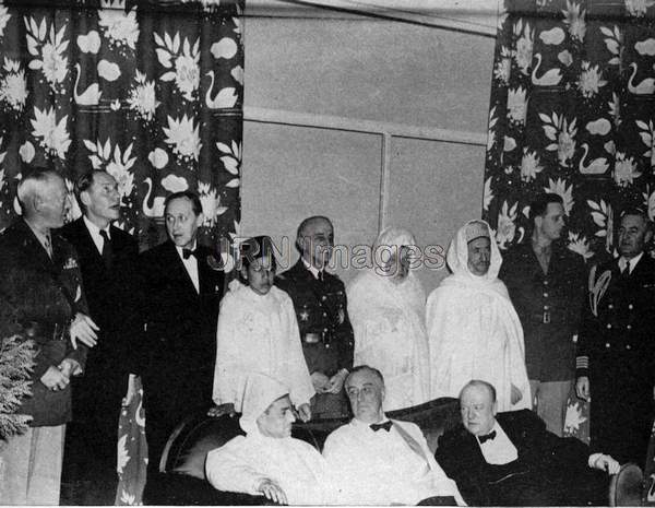 Casablanca Conference, January, 1943