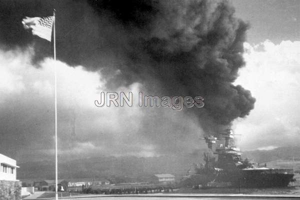 USS California, December, 1941