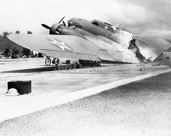 B-17 at Hickam Field, December, 1941