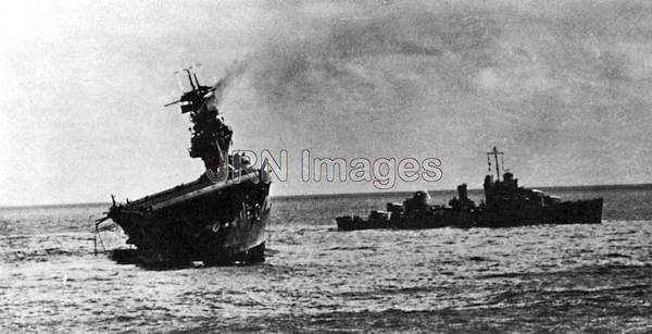 USS Yorktown, June, 1942