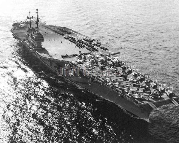 USS Saratoga, November 1956