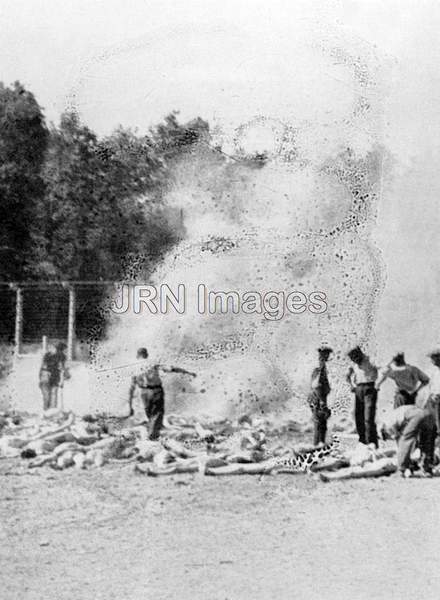 Bodies at Birkenau Death Camp, c. 1943