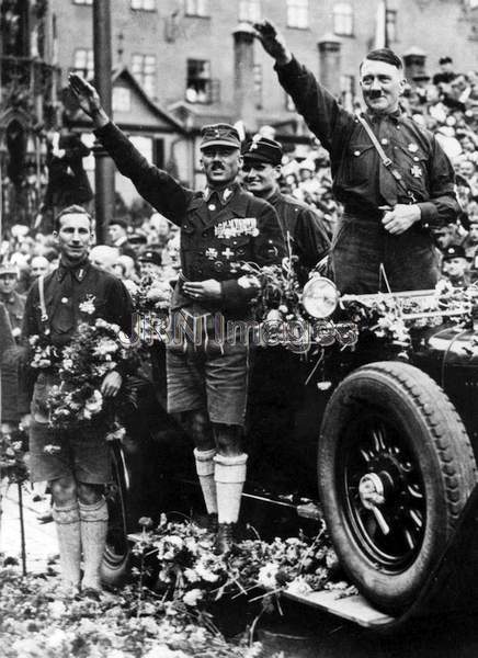 Adolf Hitler Rudolf Hess Franz Pfeffer von Salomon