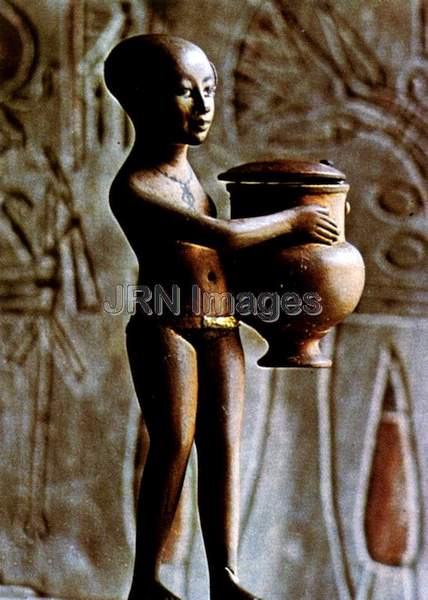 Egyptian Boxwood Figure