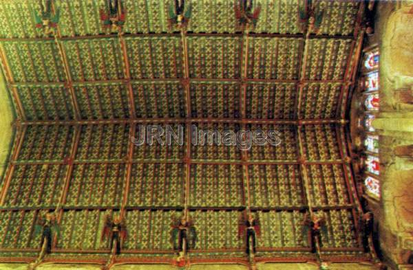 Ely Cathedral's painted roof