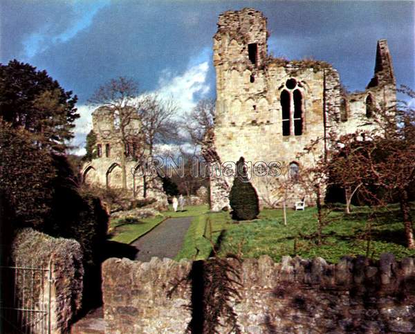 Wenlock Priory ruin