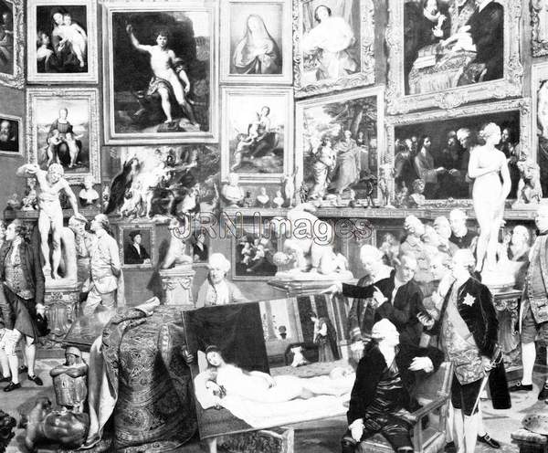 The Tribuna of the Uffizi