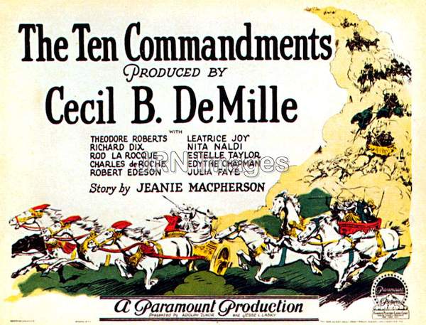 Poster: The Ten Commandments