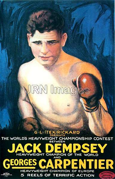 Poster: Jack Dempsey/Georges Carpentier