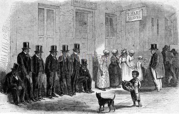 Slave store in New Orleans