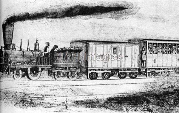 Steam-Engine train