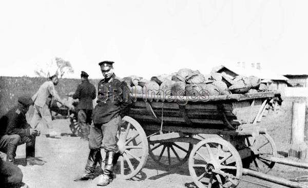 Bread for soldiers of the Imperial Russian Army