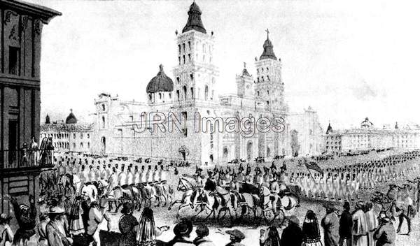 Entrance of the Army into the City of Mexico