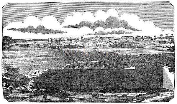 City of Tampico from Fort Andonega