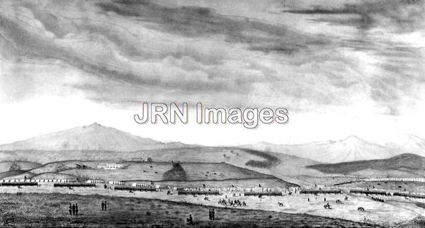 U.S. Volunteers Encamped at Elencerro