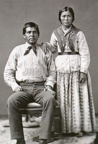 Apache Native American couple