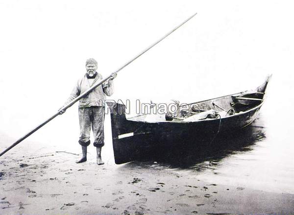 Makah Native American fisherman