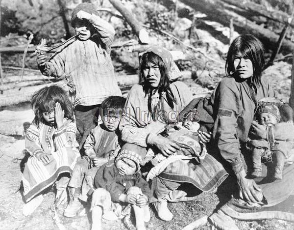 Ahtna Native American family