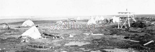 Inuit Eskimo summer camp