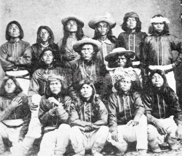 Apache Native American policemen