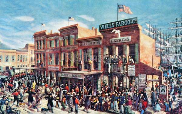 Original location of Wells Fargo & Company