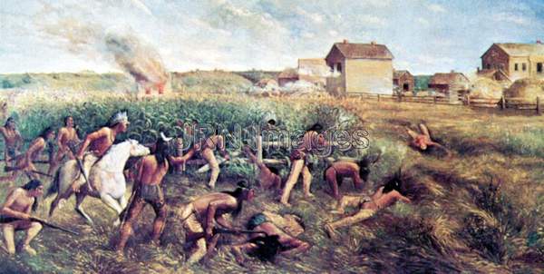 Sioux attack on New Ulm Minnesota