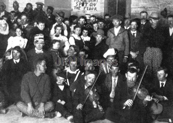 1800's dance in Englewood, Kansas