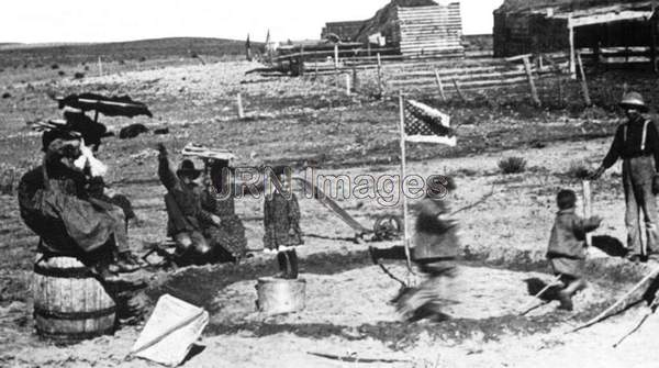 Early 1900's children playing