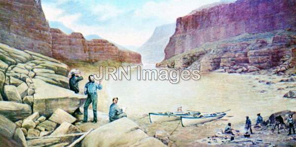 American explorer John Wesley Powell