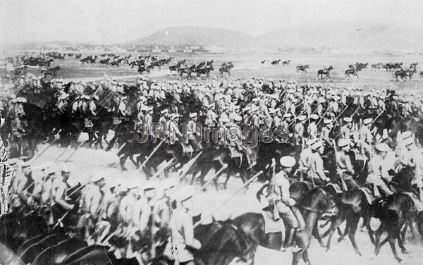 Cossacks proceed toward Lemberg 1914