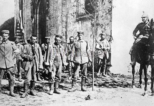 German prisoners of war September 1914