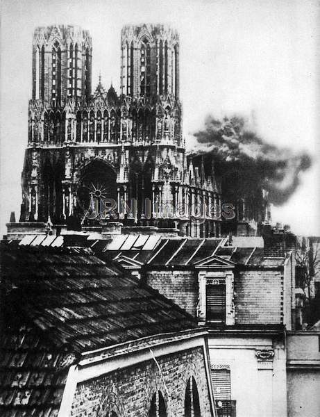 Rheims Cathedral 1914