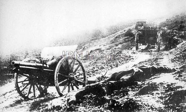 Abandoned Austrian artillery autumn 1915