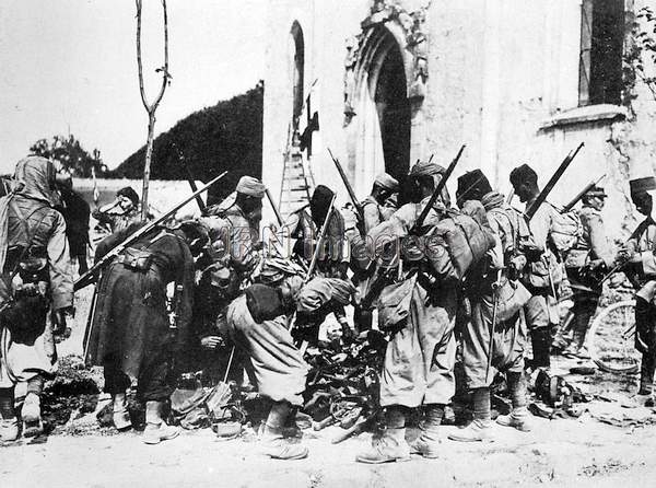 French colonial Senegalese troops 1915