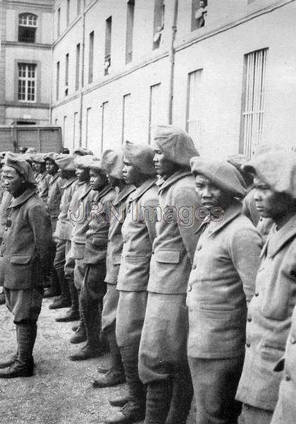 French Senegalese troops 1917