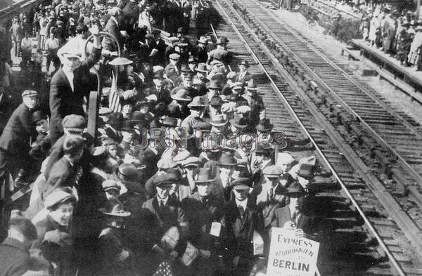 Newly recruited U.S. National Army 1917