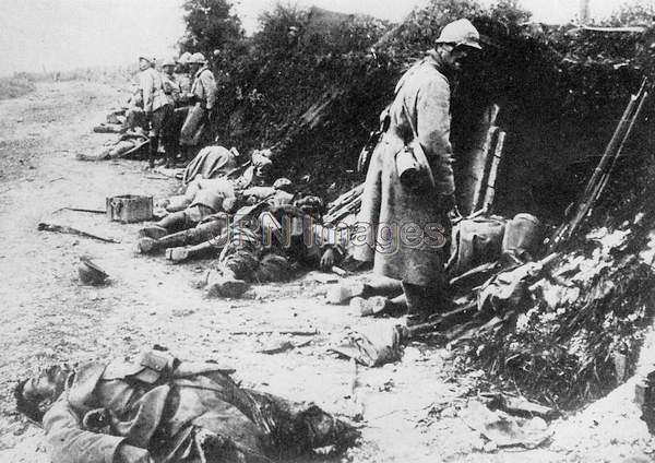 German and French casualties