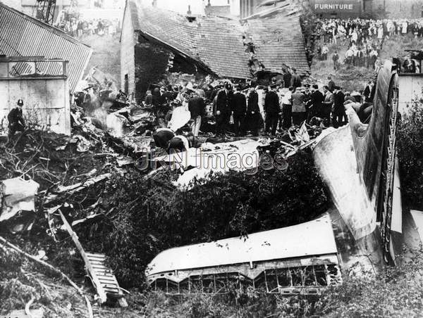 Air Crash, Stockport, England, 1967