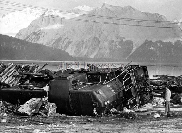 Earthquake, Seward, Alaska, 1964