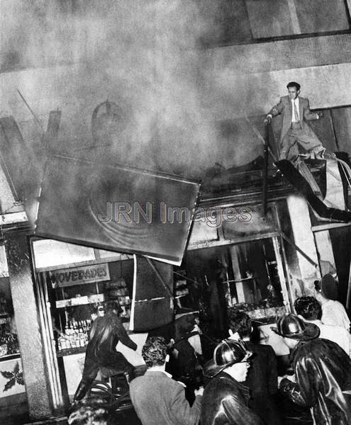 Fire, Bogota, Colombia, 1958