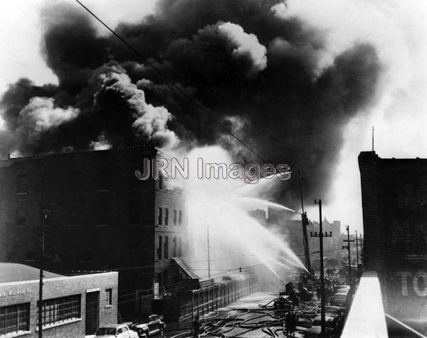 Haber Fire, Chicago, Illinois, 1953