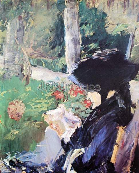 Manet's Mother in the Garden of Bellevue