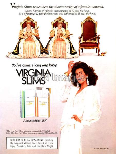 Virginia Slims cigarettes