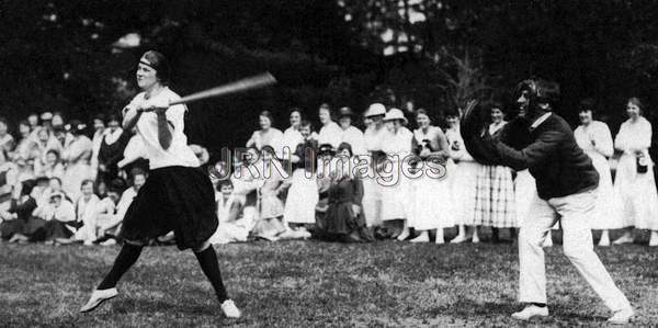 All-girls baseball game