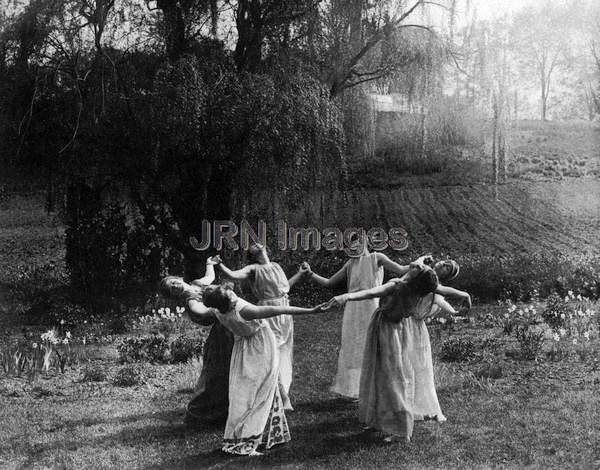 Interpretive dancing at Vassar