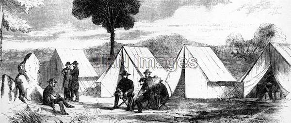 Camp of General Thomas Jonathan Stonewall Jackson