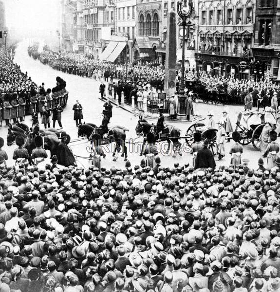 Funeral procession of British Field Marshal Sir Henry Wilson