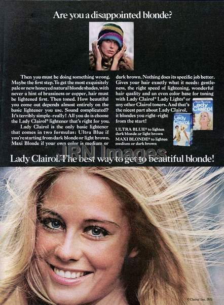 Lady Clairol hair color